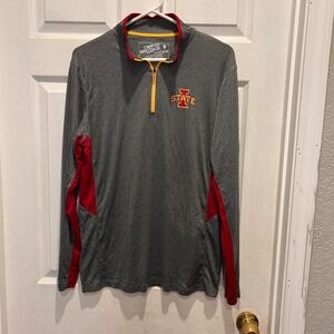 Iowa State Cyclones Campus Heritage Pullover‎ Long Sleeve Shirt Mens Medium